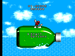 Cool Spot title screen for Sega Master System